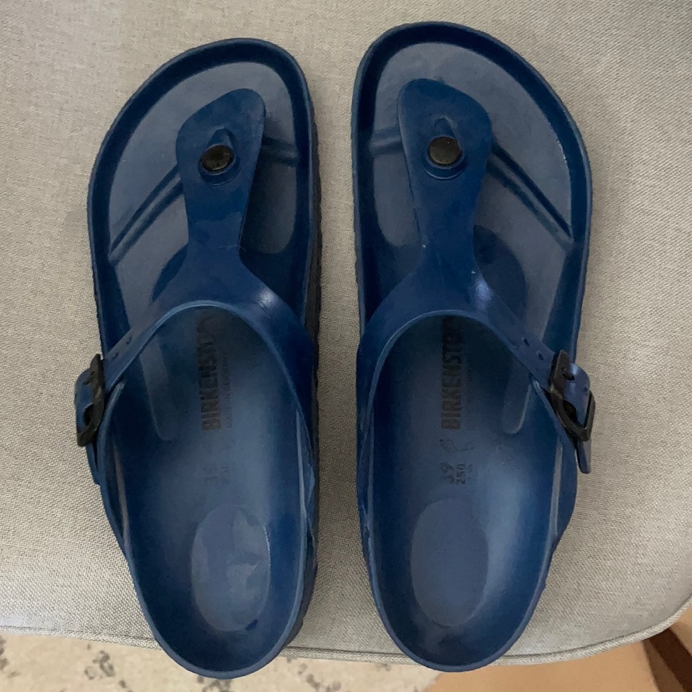 Birkenstock GIZEH ESSENTIALS SANDAL thong BLUE 39
